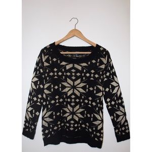 F21 Snowflake Sweater